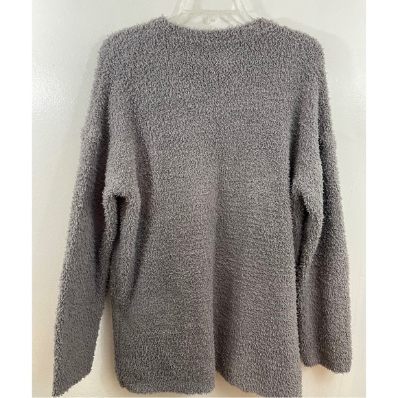 PureJill Grey V-neck Sweater Women’s Size: M - Picture 2 of 8